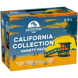Golden Road California Classics Mixer Pack - 12pk/12 fl oz Cans - 1 of 4
