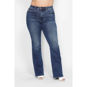 Women's Tummy Control Bootcut Jeans - Judy Blue - 1 of 4