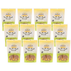 Jessica's Natural Foods Gluten Free Vanilla Maple Granola - Case of 12/11 oz - 1 of 3