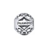 Birthstone Charms for Bracelet Sterling Silver CZ Womens Ginger Lyne Collection - 2 of 4