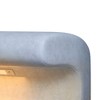 Sapphtopaz Modern Bench Leather Upholstered Entryway Bench with LED Sensor End of Bed Ottoman Shoe Bench for Living Room, Bedroom, Entryway - 3 of 4