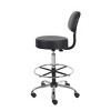 Medical/Drafting Stool with Back Cushion - Boss Office Products - image 4 of 4