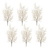 Glittered Pine Spray (Set of 6) - 2 of 3