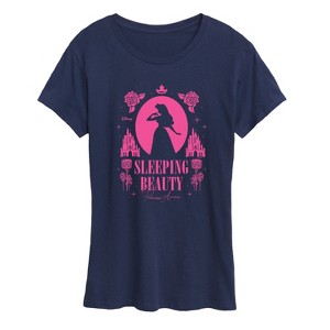 Women's - Disney Princess - Aurora Sleeping Beauty Short Sleeve Graphic T-Shirt - 1 of 4