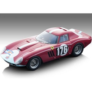 Ferrari 250 GTO #176 "Tour de France" (1964) "Mythos Series" Limited Edition to 75 pieces Worldwide 1/18 Model Car by Tecnomodel - 1 of 3
