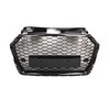 Front Bumper Grille Replacement, Center Bumper Grille, Honeycomb Grill Cover Compatible For A3 RS3 2016-2018: 8V3853651AA, 8V3853651AE, 8V3853651AC - 2 of 4