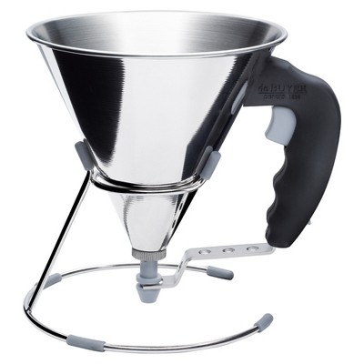 Norpro Stainless Steel Funnel with Strainer