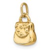 Black Bow Jewelry 14k Yellow Gold Polished 3D Purse Charm, 10mm - 4 of 4