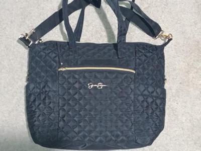 Jessica Simpson Quilted Tote - Black : Target