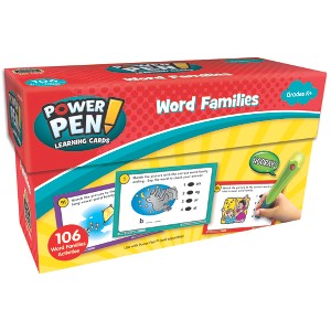 Teacher Created Resources Power Pen Learning Cards: Word Families - 1 of 1