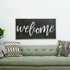 VIP Wood 31.5 in. Black Welcome Sign - 3 of 4
