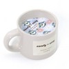 3oz Ceramic Coffee Mug Candle Comfy and Cozy - Bullseye's Playground™ - 3 of 3