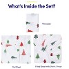 Printed Holiday 4pc Sheet Sets, Easy Care, Soft & Wrinkle-Resistant Holiday Bedding by Sweet Home Collection™ - 2 of 4