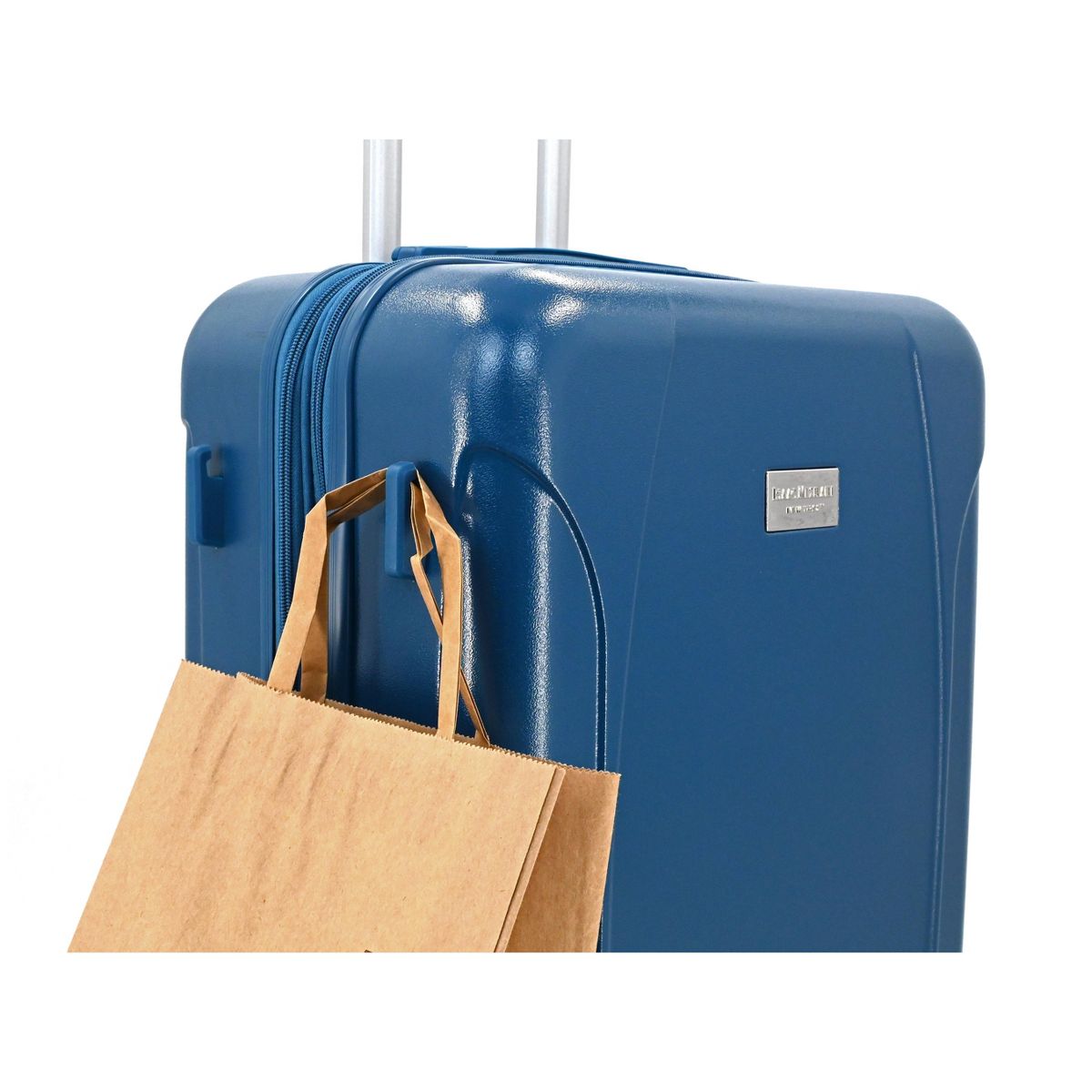 Isaac Mizrahi Luna 3-Piece Lightweight Expandable Spinner Luggage Set, 20", 24" & 28" - thumbnail 2