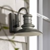 Generation Lighting Redding Station 9 3/4" High Silver LED Outdoor Wall Light - 2 of 3