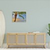 Stupell Industries Sunrise Palm Tree Sky Reflection Black Framed Giclee Art - 2 of 4