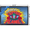 Trends International Captain Planet and The Planeteers - Logo Framed Wall Poster Prints - 3 of 4