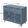 Bella Depot 47.24''W Cabinet with 3 Doors and 3 Drawers - 3 of 4