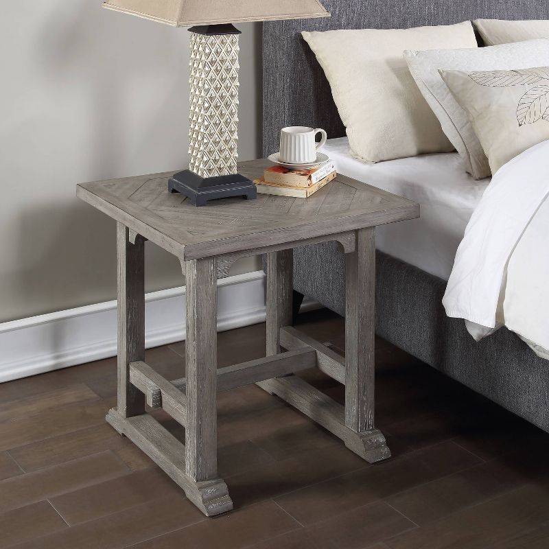 Whitford End Table Dove Gray - Steve Silver Co., 5 of 7
