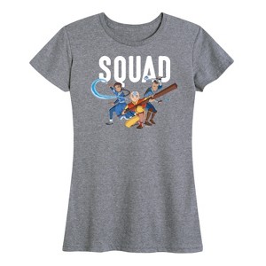 Women's - Avatar: The Last Airbender - Trio Squad Short Sleeve Graphic T-Shirt - 1 of 4