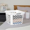 Sterilite Laundry Basket, Plastic Hamper with Handles - 3 of 4