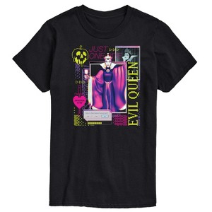 Men's - Disney - Evil Queen Vapor Wave Short Sleeve Graphic T-Shirt - 1 of 3