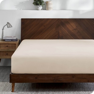 Organic Cotton Jersey Fitted Sheet by Bare Home