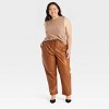 Women's Crewneck Cozy Knit Pullover Sweater Tank - A New Day™ - 3 of 3