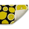 Stupell Industries Kitchen Lemony Stripes Printed Plush Bathroom Floor Mat, design by Anna Quach - 2 of 4