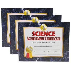 Flipside Hayes Publishing Science Achievement Certificate 30 Per Pack 3 Packs (H-VA571-3) - 1 of 2