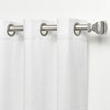 Nicole Miller Sawyer Cotton Blend Grommet Top Light Filtering Curtain Panel Pair - 3 of 4