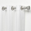 Nicole Miller Sawyer Cotton Blend Grommet Top Light Filtering Curtain Panel Pair - image 3 of 4