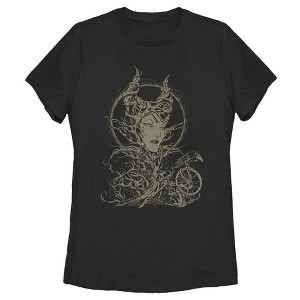 Women's Sleeping Beauty Maleficent Twisted Queen T-Shirt - 1 of 3