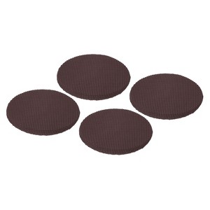 Unique Bargains Non-slip Round Bar Stool Seat Cushions Slipcovers 11"-16" 4 Pcs - 1 of 4