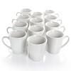 Elama Holt 12 Piece 10 Ounce Porcelain Mug Set in White - 3 of 4