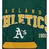 MLB Oakland Athletics Vintage Arch Block Ultra Soft Blanket - 2 of 2