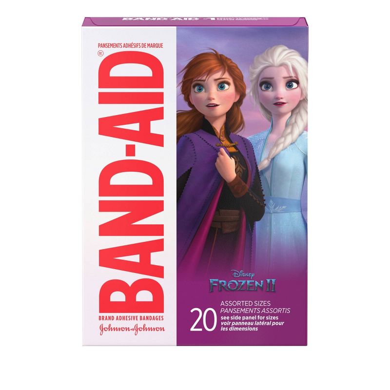 Band-Aid Disney Frozen Adhesive Bandages - 20ct, 3 of 13