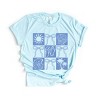 Simply Sage Market Nautical Checkered Coquette Short Sleeve Tee - 2 of 4