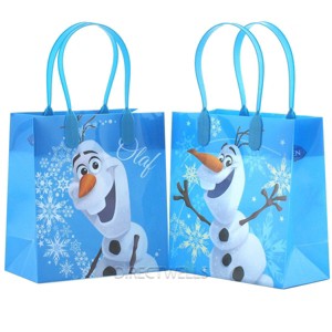 Disney Frozen Olaf Blue Premium Quality Party Favor Reusable Goodie Small Gift Bags 12 (12 Bags) by Disney - 1 of 1