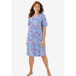 Dreams & Co. Print Sleepshirt - 1 of 4