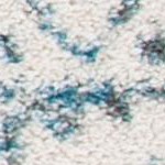 ivory/turquoise