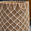 Gulches Woven Basket with Handles£¬Natural Brown £¬For Clothes, Towels, Canvas, Toys and Magazine Storage and Home Decoration - 3 of 4