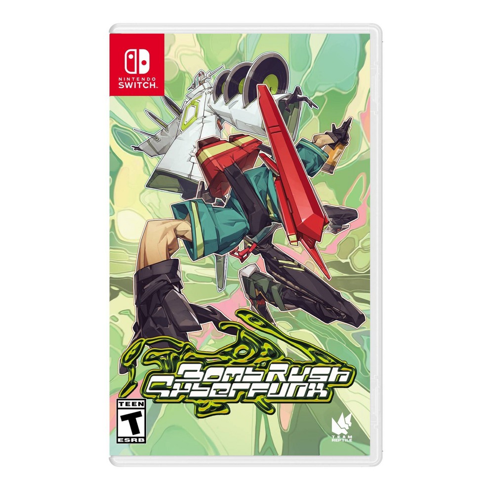 Photos - Console Accessory Nintendo Bomb Rush Cyberfunk -  Switch: Action Platformer, Teen Rated, Sing 