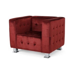 Accent Chair Garnet - Christopher Knight Home, Red