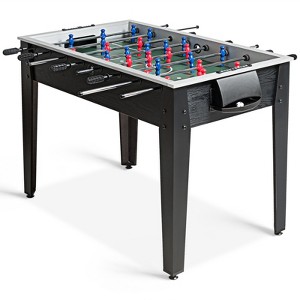 Gymax 48'' Foosball Table Table Top Football Table Soccer Game Table with 2 Balls Score Keepers Ergonomic Handles Foosball Table - 1 of 4