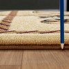 Vynxaria Tribes Southwest Area Rug - 2ft x 3ft Beige Frontier-Inspired Accent Rug - 3 of 4