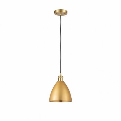Metal Bristol - 1 Light Mini Pendant In Industrial Style-11.25 Inches Tall and 7.5 Inches Wide