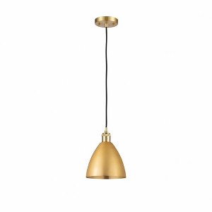 Metal Bristol - 1 Light Mini Pendant In Industrial Style-11.25 Inches Tall and 7.5 Inches Wide - 1 of 1