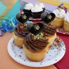Lindenwood University Primary Logo Heart Love Cupcake Picks Toppers Decoration Set of 6 - 4 of 4
