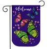 Briarwood Lane Spring Burlap Garden Flag 12x18 For Outdoor Butterfly Trio For Spring Garden Flag Flags For Outside - 2 of 4